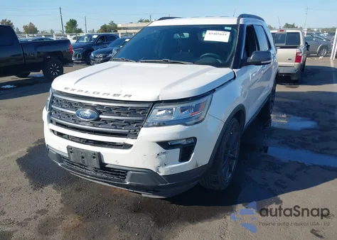 2018 Ford Explorer Xlt z USA, uszkodzony, nr VIN 1FM5K8D87JGA56617